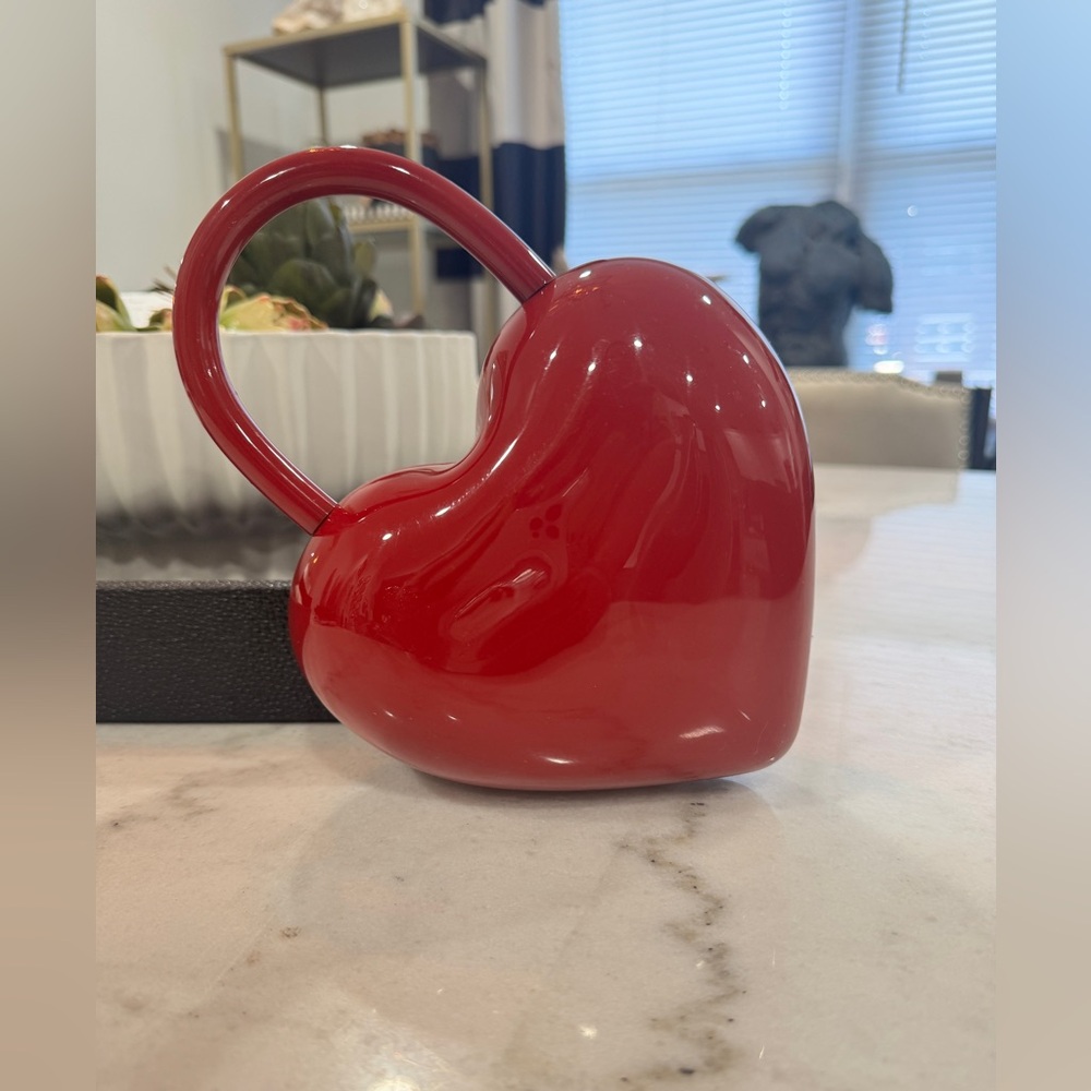 Urban Expressions Red Heart-Shaped Handbag